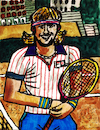 Cartoon: Björn Borg (small) by Pascal Kirchmair tagged björn,borg,aquarell,aquarelle,watercolor,watercolour,acuarela,arte,kunst,artwork,atp,ranking,tennis,player,tenis,sieger,winner,us,open,new,york,flushing,meadows,champion,australian,grand,slam,sport,sports,ink,tusche,tuschezeichnung,portrait,retrato,ritratto,porträt,irish,pub,illustration,drawing,zeichnung,pascal,kirchmair,cartoon,caricature,karikatur,ilustracion,dibujo,desenho,disegno,ilustracao,illustrazione,illustratie,dessin,de,presse,du,jour,art,of,the,day,tekening,teckning,cartum,vineta,comica,vignetta,caricatura,portret,encre,chine,tinta,china,inchiostro,nanquim,wimbledon,french,roland,garros
