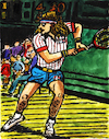 Cartoon: Björn Borg (small) by Pascal Kirchmair tagged björn,borg,aquarell,aquarelle,watercolor,watercolour,acuarela,arte,kunst,artwork,atp,ranking,tennis,player,tenis,sieger,winner,us,open,new,york,flushing,meadows,champion,australian,grand,slam,sport,sports,ink,tusche,tuschezeichnung,portrait,retrato,ritratto,porträt,irish,pub,illustration,drawing,zeichnung,pascal,kirchmair,cartoon,caricature,karikatur,ilustracion,dibujo,desenho,disegno,ilustracao,illustrazione,illustratie,dessin,de,presse,du,jour,art,of,the,day,tekening,teckning,cartum,vineta,comica,vignetta,caricatura,portret,encre,chine,tinta,china,inchiostro,nanquim,wimbledon,french,roland,garros,sweden,wasa,schweden,suede,knäckebrot,suecia,svezia,gras,grass