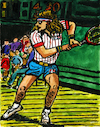 Cartoon: Björn Borg (small) by Pascal Kirchmair tagged björn,borg,aquarell,aquarelle,watercolor,watercolour,acuarela,arte,kunst,artwork,atp,ranking,tennis,player,tenis,sieger,winner,us,open,new,york,flushing,meadows,champion,australian,grand,slam,sport,sports,ink,tusche,tuschezeichnung,portrait,retrato,ritratto,porträt,irish,pub,illustration,drawing,zeichnung,pascal,kirchmair,cartoon,caricature,karikatur,ilustracion,dibujo,desenho,disegno,ilustracao,illustrazione,illustratie,dessin,de,presse,du,jour,art,of,the,day,tekening,teckning,cartum,vineta,comica,vignetta,caricatura,portret,encre,chine,tinta,china,inchiostro,nanquim,wimbledon,french,roland,garros