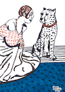Josephine Baker und ihr Gepard