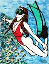 Cartoon: Taucherin (small) by Pascal Kirchmair tagged diver,taucherin,flossen,plongeuse,buceadora,subacquea,la,mergulhadora,the,girl,in,swimming,pool,ragazza,piscina,das,mädchen,im,schwimmbad,fille,dans,piscine,chica,de,rapariga,na,swimsuit,bathing,costume,beach,strand,sea,sun,badeanzug,dutch,holland,netherlands,sexy,bikini,meer,me,mare,mar,samba,karneval,do,carnaval,carioca,brasilianerin,rio,janeiro,copa,cabana,tänzerin,dancer,danseuse,brazil,brasil,bresil,brasile,elite,model,topmodel,top,strip,striptease,ink,drawing,tusche,zeichnung,lingerie,art,arte,kunst,caricatura,cartoon,caricature,karikatur,illustration,dessin,pascal,kirchmair,portrait,retrato,ritratto,dibujo,desenho,powerfrau,sensual,sabrosa,ilustracion,ilustracao,woman,porträt,sensuelle,sex,sexo,erotik,erotic,erotismo,eroticism,erotisme,erotica,femme,frau,supermodel,power,beaute,beauty,beautiful,mode,fashion,vogue,flippers,fins,palmes,aletas