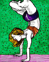 Yoga-Handstand
