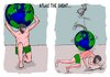 Cartoon: atlas the cheat (small) by kar2nist tagged atlas,world,cheating,rat