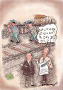Cartoon: Building a Monorail (small) by kar2nist tagged monorail,train,track,railways,building,designing