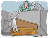 Cartoon: Bury me please (small) by kar2nist tagged bribe,burying,dead,body