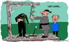 Cartoon: Last laugh (small) by kar2nist tagged chaplin,charlie,laugh,hanging