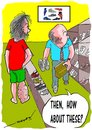 Cartoon: shopping 4 shoes (small) by kar2nist tagged filariasis,shoe,purchase,swelling