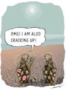 Cartoon: World cartoonists day (small) by kar2nist tagged hot,scorching,tortise