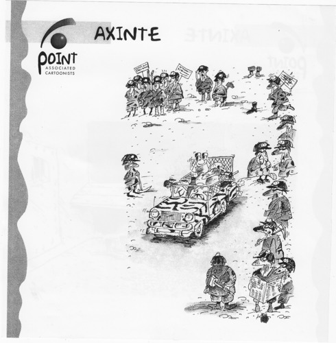Cartoon: sfari (medium) by axinte tagged axi