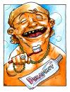 Cartoon: Dekadent (small) by Bülow tagged decadent,dekadent,toothpaste,zahnpasta