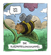 Cartoon: Shortmessagebumblebee (small) by Bülow tagged bumblebee,hummel,sms,handy,mobile,short,message,shortmessage,natur,nature,animalstiere,tierwelt,fauna,insekt,insect,insekten,insects