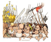 Cartoon: Indignati (small) by Niessen tagged revolution crises kinder children bambini