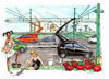 Cartoon: Montalto (small) by Niessen tagged nuclear,energy,electric,cars,prostitute,tomatoes