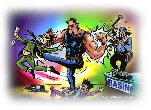 Cartoon: Mixtur (medium) by mali tagged darwin,bodyguard,zipzip,ali