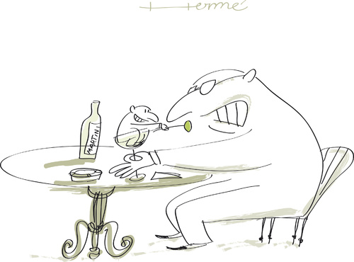 Cartoon: Martini (medium) by Herme tagged bar,drinks,drunk,pub
