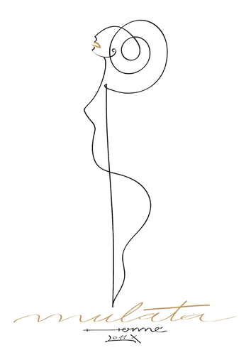 Cartoon: Mulata (medium) by Herme tagged mulata,illustration,weiblichkeit,frauen,frau,körper,formen,form