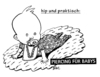 Cartoon: baby piercing (small) by BiSch tagged baby,piercing,schnuller