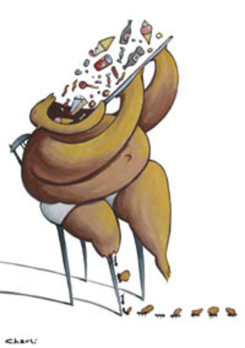 Cartoon: Diabetes (medium) by charli tagged diabetes,salud