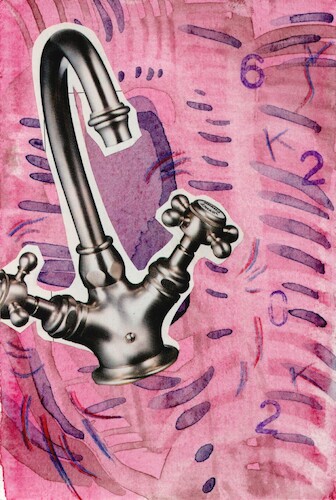 Cartoon: Spring flight (medium) by Kestutis tagged spring,flight,frühling,flug,dada,postcard,art,kunst,kestutis,lithuania