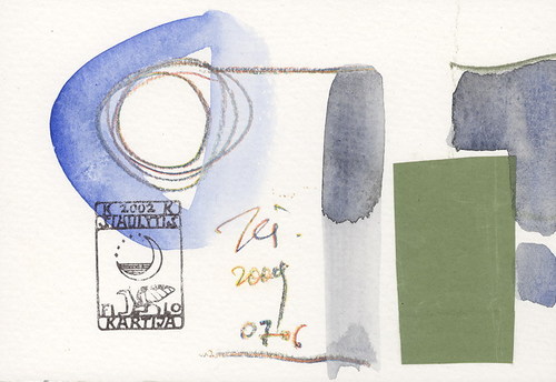 Cartoon: Postcard. Fragments (medium) by Kestutis tagged fragments,postcard,sketch