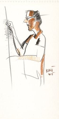 Cartoon: Sketch. Artists Studio 19. Drawn (medium) by Kestutis tagged sketch,art,studio,drawn,kestutis,lithuania