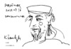 Cartoon: Artist Svajunas (small) by Kestutis tagged artist,caricature,sketch,kestutis,lithuania