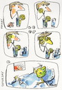 Cartoon: COCKTAIL WITH LEMON (small) by Kestutis tagged cocktail,lemon,friday,saturday,kestutis,lithuania,strip,comic,evening,party,night,morning