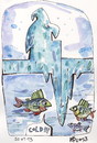 Cartoon: COLD!!! (small) by Kestutis tagged winter,angler,kestutis,lithuania,nature,adventure,eisfischen,ice,fishing,fisch,fish