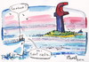 Cartoon: facebook? (small) by Kestutis tagged facebook,fidel,castro,kestutis,internet,cuba,island,policy,dialogue