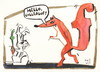 Cartoon: facebook 2 (small) by Kestutis tagged facebook fox hare carrot internet kestutis lithuania computer communication