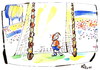 Cartoon: GOALKEEPER DREAMS BEER (small) by Kestutis tagged football,beer,dreams,soccer,goalkeeper,fußball