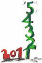 Cartoon: Green tree (small) by Kestutis tagged happy,new,year,lithuania,kestutis,green,tree