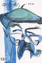 Cartoon: Günter Grass Gläser (small) by Kestutis tagged günter,grass,gläser,germany,deutschland,europa,literatur,schriftsteller,autor,künstler,rohr,pipe,postcard,kestutis,lithuania,glasses