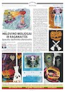 Cartoon: HALLOWEEN PUMPKINS AND WITCHES (small) by Kestutis tagged helloween,causerie,text,kestutis,lithuania,pupkin,witch,newspaper
