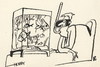 Cartoon: HOBBY (small) by Kestutis tagged hobby,fish,aquarium,kestutis,sluota