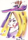 Cartoon: Laura Asadauskaite (small) by Kestutis tagged sport,london,2012,olympic,gold,summer,caricature,kestutis,siaulytis,lithuania