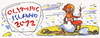 Cartoon: OLYMPIC ISLAND. Olympic rings (small) by Kestutis tagged olympic,rings,island,london,beach,sand,sun,2012,animal,sirenia,summer,sport,kestutis,siaulytis,lithuania,ocean,palm,siren