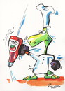 Cartoon: Problems (small) by Kestutis tagged problems tomato ketchup turtle chef ship pirate cook boxing sports kestutis lithuania