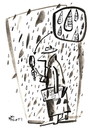 Cartoon: RAIN - DROP (small) by Kestutis tagged rain,drop,news,newspaper,zeitung,lupe,wasser,water,regen,tropfen,magnifier