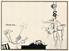 Cartoon: To the bureaucrat (small) by Kestutis tagged bureaucrat kestutis lithuania