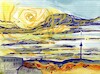 Cartoon: Vilnius. Sun and clouds (small) by Kestutis tagged sun cloud vilnius sketch kestutis lithuania