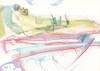 Cartoon: Watercolor. Seaside breeze (small) by Kestutis tagged aquarell watercolor kestutis lithuania