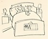 Cartoon: Without words (small) by Kestutis tagged without,words,kestutis,lithuania,man,woman,bed
