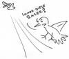 Cartoon: Raser (small) by al_sub tagged raser,flugzeug,flug,verkehr,vogel