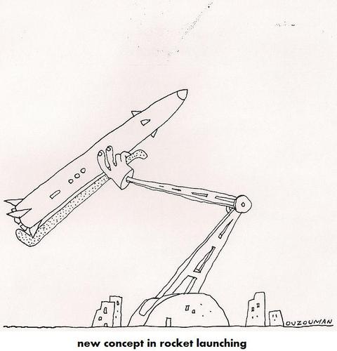 Cartoon: science and stuff (medium) by ouzounian tagged ouzounian