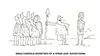 Cartoon: advertising and stuff (small) by ouzounian tagged advertising,spears,inventions,cave,men