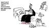 Cartoon: bed-time stories and stuff (small) by ouzounian tagged kids,parents,reading,affluence