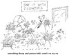 Cartoon: gifts and stuff (small) by ouzounian tagged relationships,men,women,divorce,flowers