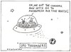 Cartoon: ufo (small) by ouzounian tagged ufo,teenagers,condoms,booze,party,earth,universe