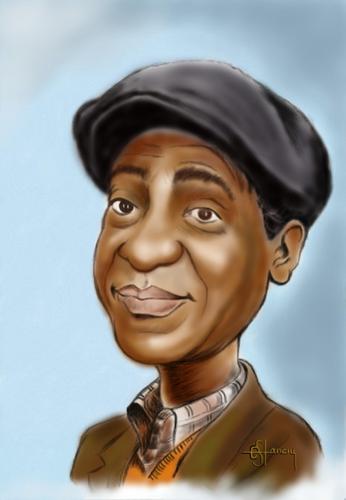 Cartoon: Bill Cosby (medium) by cristianst tagged music
